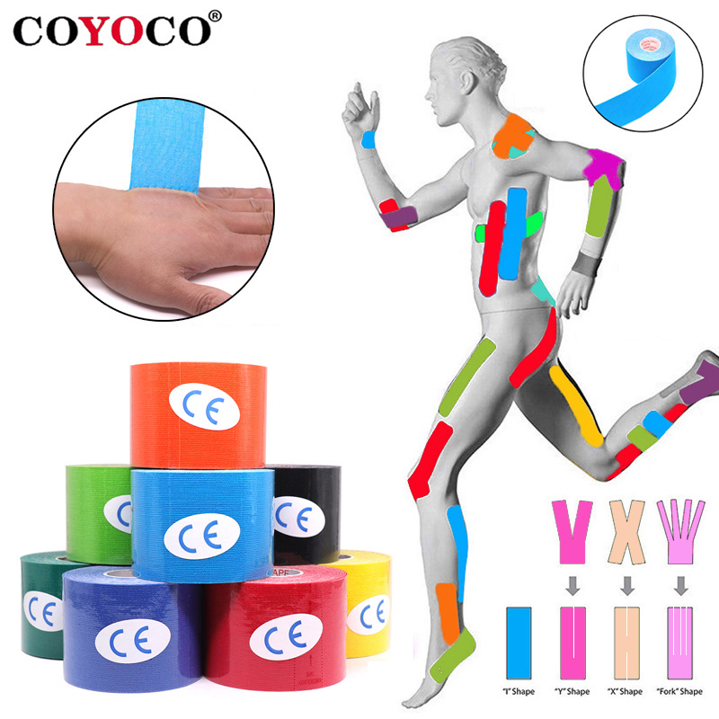 Width 2.5cm-10cm Kinesiology T - Sports Taping Precut ulasan dan harga