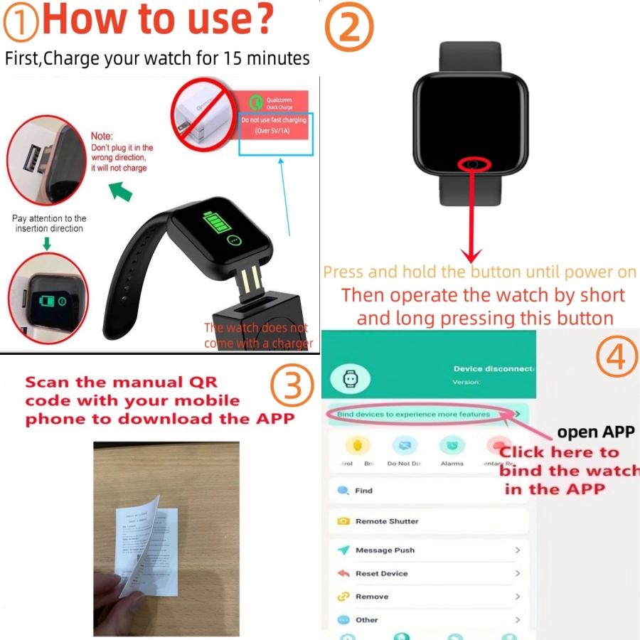 Sport Smartwatch Fitness Brace - Health Wellness Bracelet ulasan dan harga