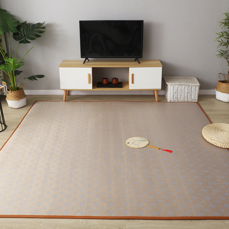 Japanese Tatami Thick Rattan M - Bamboo Bath Mat ulasan dan harga