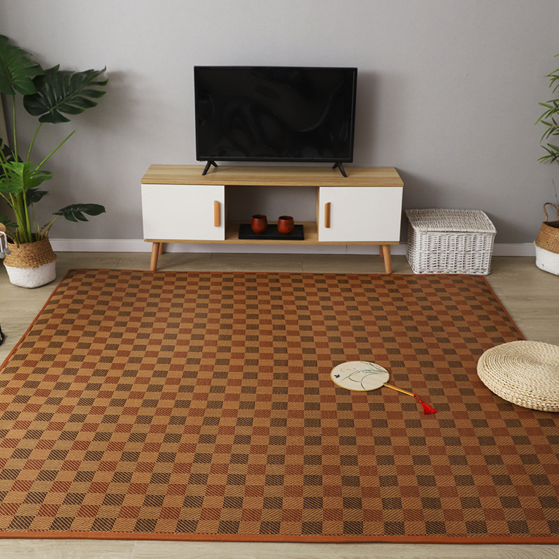 Japanese Tatami Thick Rattan M - Bamboo Bath Mat ulasan dan harga