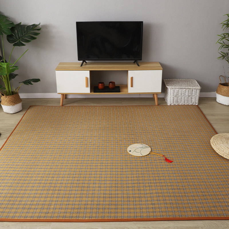 Japanese Tatami Thick Rattan M - Bamboo Bath Mat ulasan dan harga