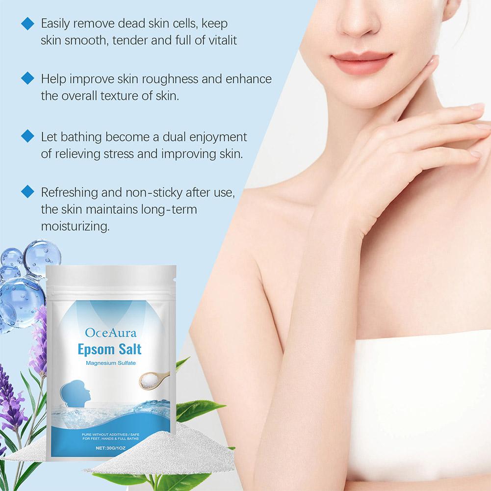 30g Salt Magnesium Sulfate Moi - Bath Salts Magnesium ulasan dan harga