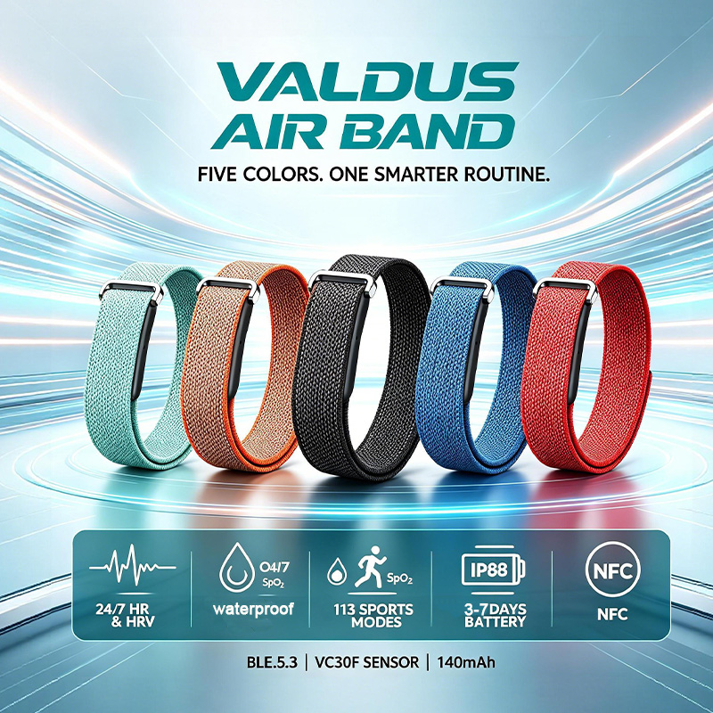 VALDUS Air Band Smart Bracelet - Health Wellness Bracelet ulasan dan harga