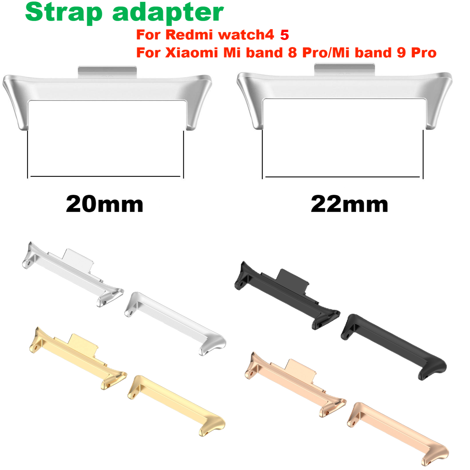 1 Pair Adapter for Redmi Watch - Health Wellness Bracelet ulasan dan harga