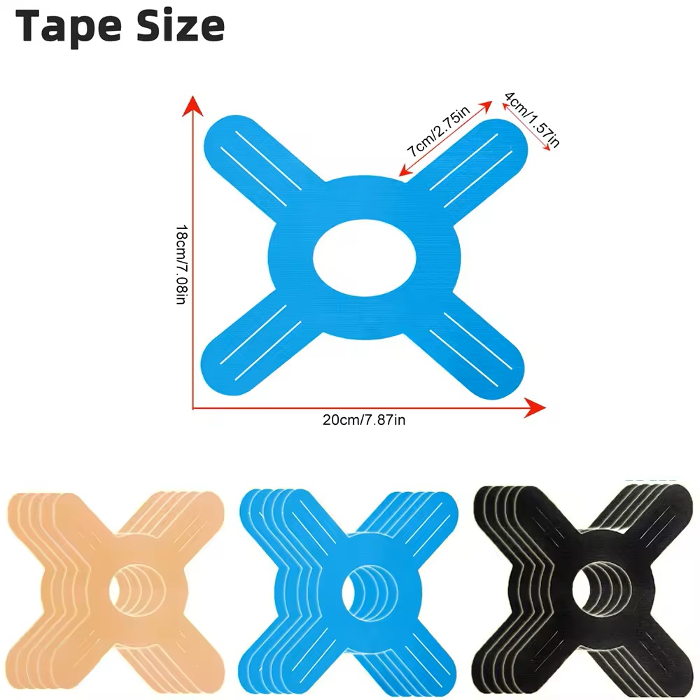 5Pcs Pre-Cut Kinesiology Tape  - Sports Taping Precut ulasan dan harga