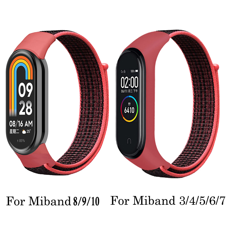 Nylon Bracelet for Mi Band 8 9 - Health Wellness Bracelet ulasan dan harga