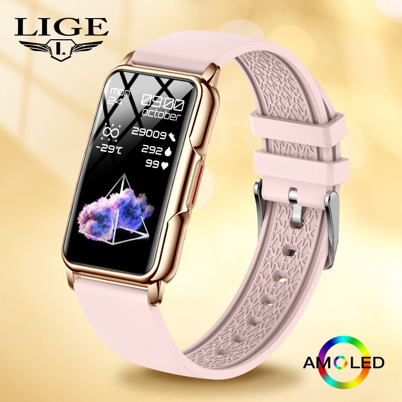 LIGE Pedometer Bluetooth Call  - Health Wellness Bracelet ulasan dan harga