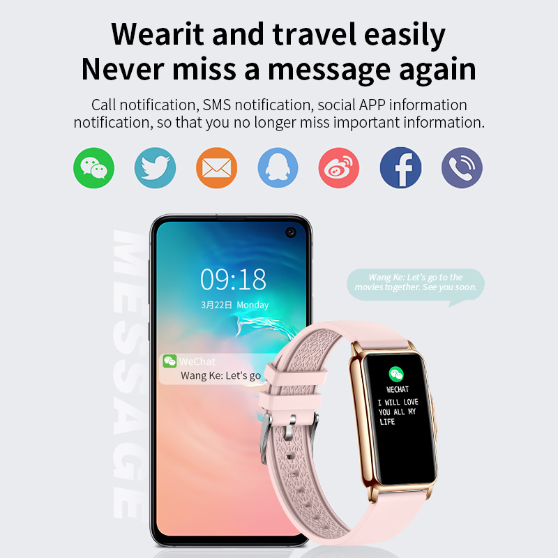 LIGE Pedometer Bluetooth Call  - Health Wellness Bracelet ulasan dan harga
